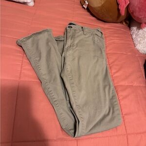 Classic Khaki Skinny Chinos - Neutral Beige